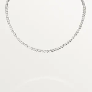 Essential Lines necklace platinum set with 104 brilliantcut Cartier H7000349
