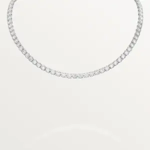 Essential Lines necklace platinum set with 80 brilliantcut Cartier H7000354
