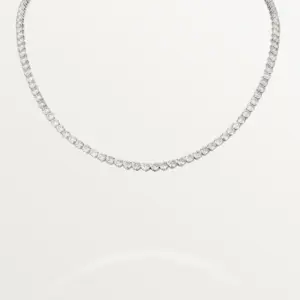 Essential Lines necklace platinum set with 99 brilliantcut Cartier H7000348