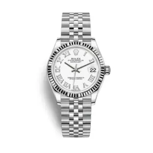 FAKE ROLEX REPLICA WATCH DATEJUST 31 WHITE GOLD M278274 0010 APLUS