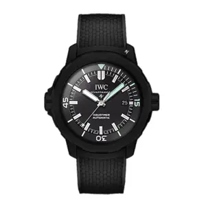Fake IWC Replica Watch Aquatimer Limited Edition Black DLCPVD Blaken0391