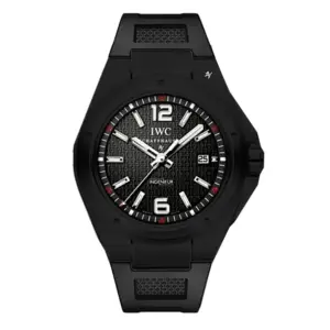 Fake IWC Replica Watch Ingenieur Limited Edition Black DLCPVD Blaken0393