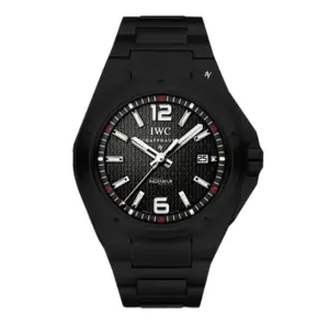 Fake IWC Replica Watch Ingenieur Limited Edition Black DLCPVD Blaken0394