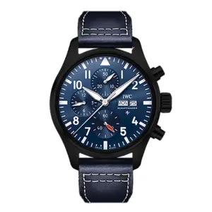 Fake IWC Replica Watch Pilots Limited Edition Black DLCPVD Blaken0400