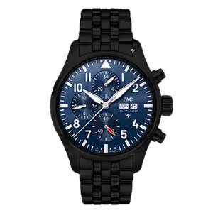 Fake IWC Replica Watch Pilots Limited Edition Black DLCPVD Blaken0401