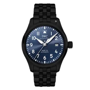 Fake IWC Replica Watch Pilots Limited Edition Black DLCPVD Blaken0403