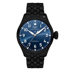 Fake IWC Replica Watch Pilots Limited Edition Black DLCPVD Blaken0409