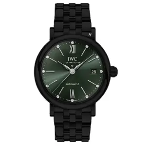Fake IWC Replica Watch Portofino Limited Edition Black DLCPVD Blaken0412