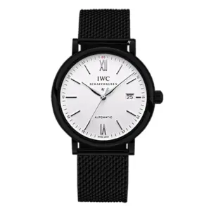 Fake IWC Replica Watch Portofino Limited Edition Black DLCPVD Blaken0415