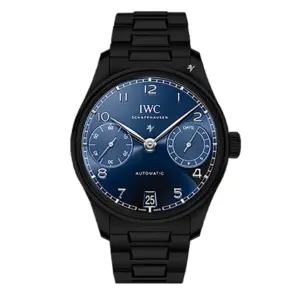 Fake IWC Replica Watch Portugieser Limited Edition Black DLCPVD Blaken0419