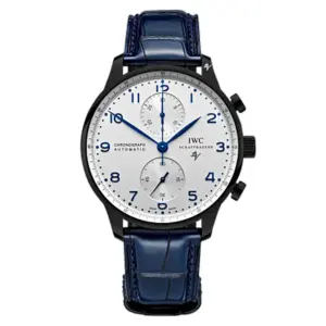 Fake IWC Replica Watch Portugieser Limited Edition Black DLCPVD Blaken0429