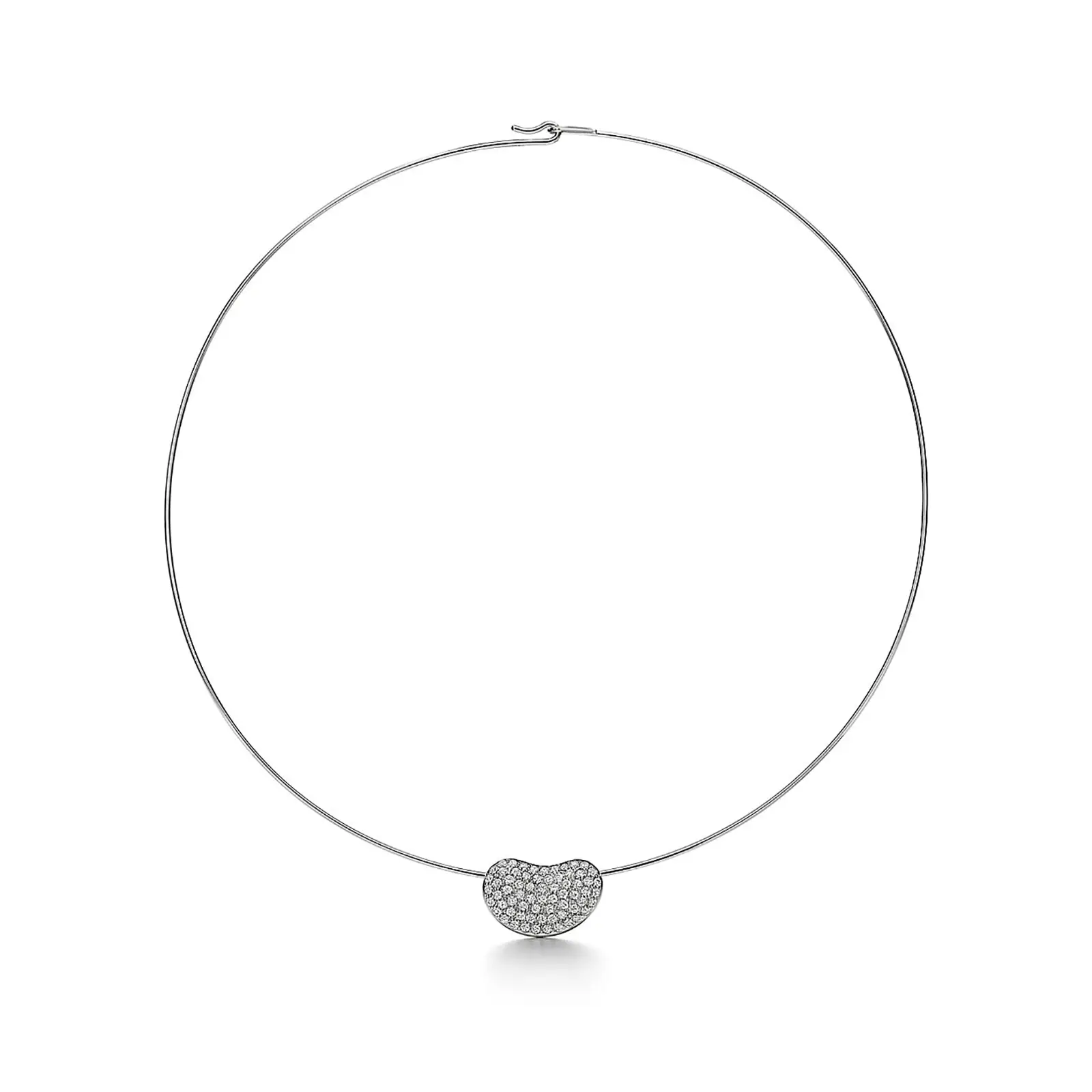 Fake Tiffany Jewelry elsa perettibean design wire necklace 70880989 1034797 ED
