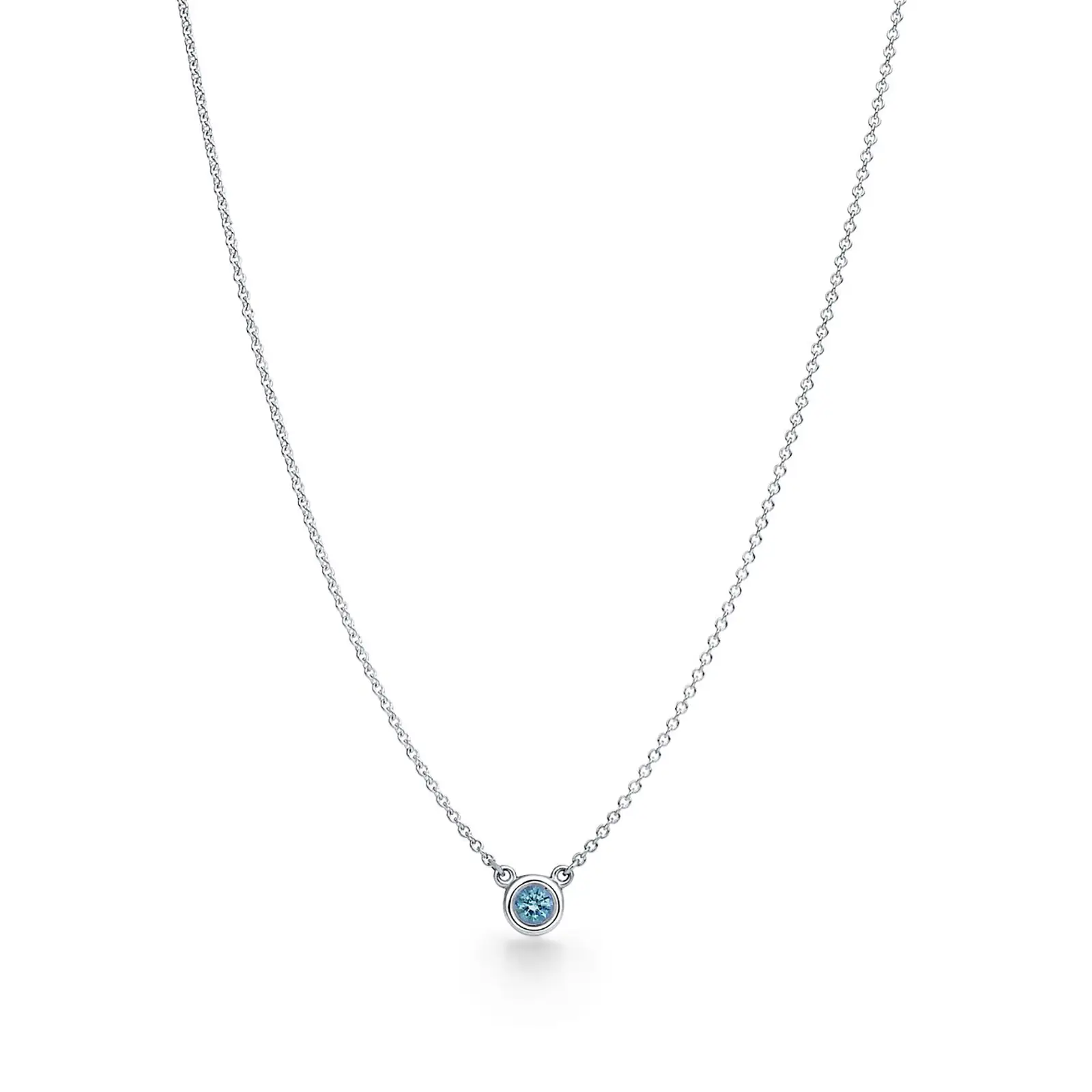 Fake Tiffany Jewelry elsa peretticolor by the yard aquamarine pendant 32535569 1013558 ED