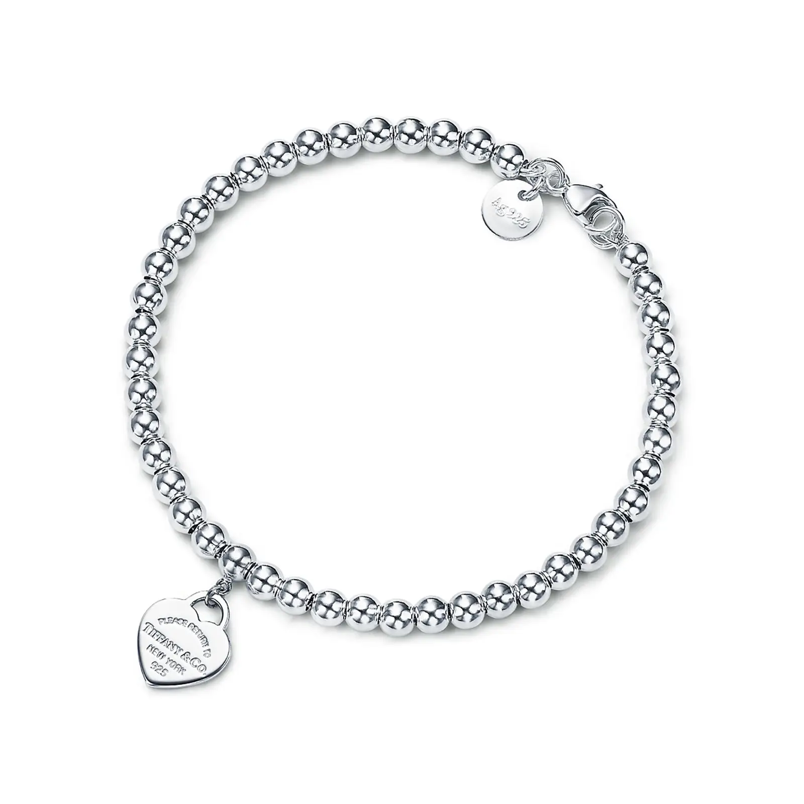 Fake Tiffany Jewelry return to tiffanyheart tag bead bracelet 23984024 1015225 ED M