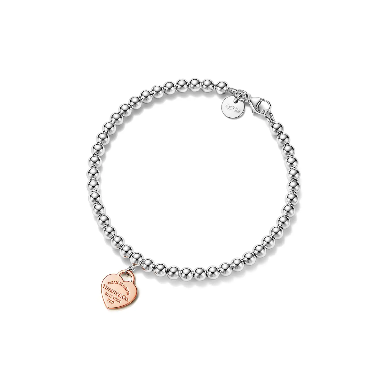 Fake Tiffany Jewelry return to tiffanyheart tag bead bracelet 69683916 1028155 ED