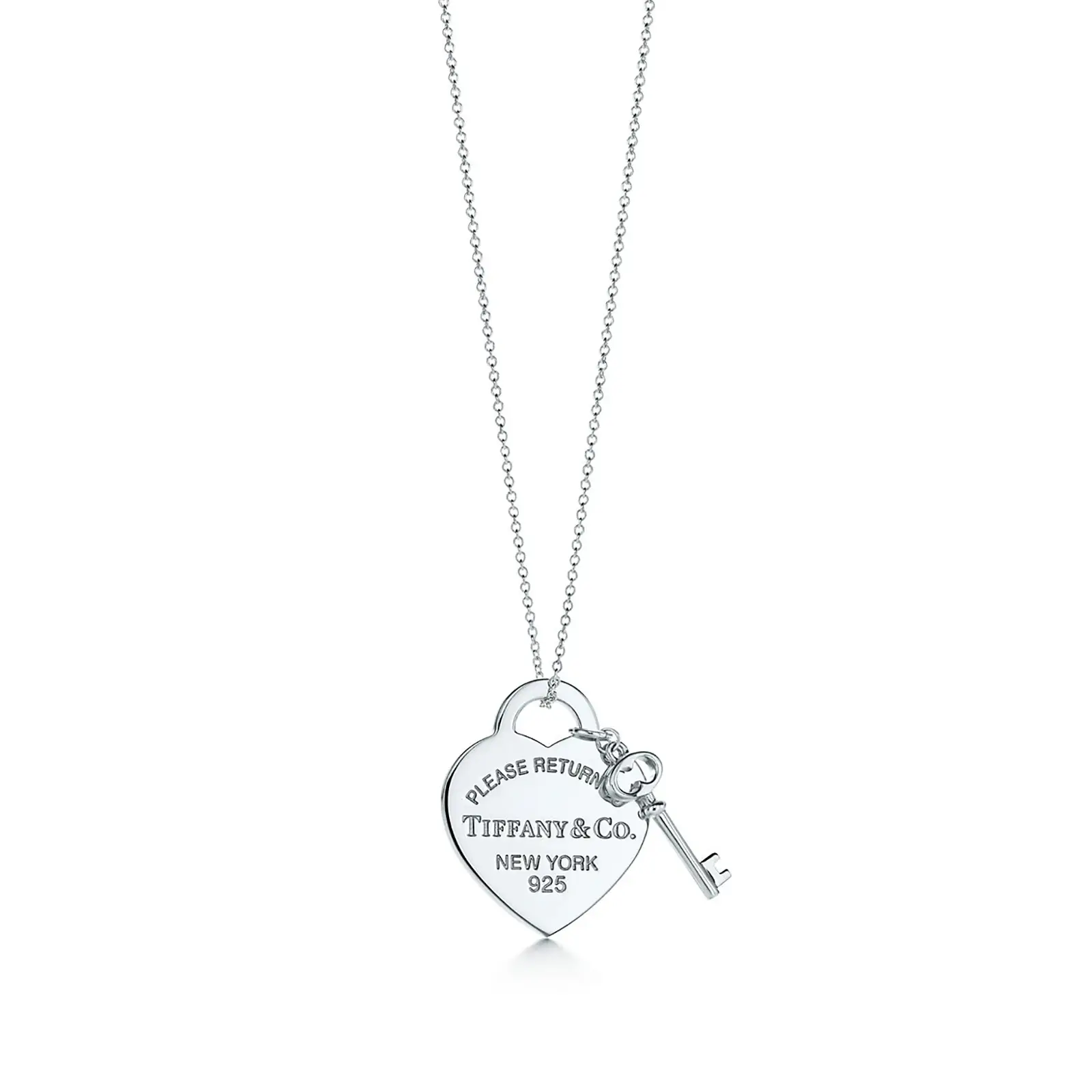 Fake Tiffany Jewelry return to tiffanyheart tag with key pendant 26909686 907345 ED