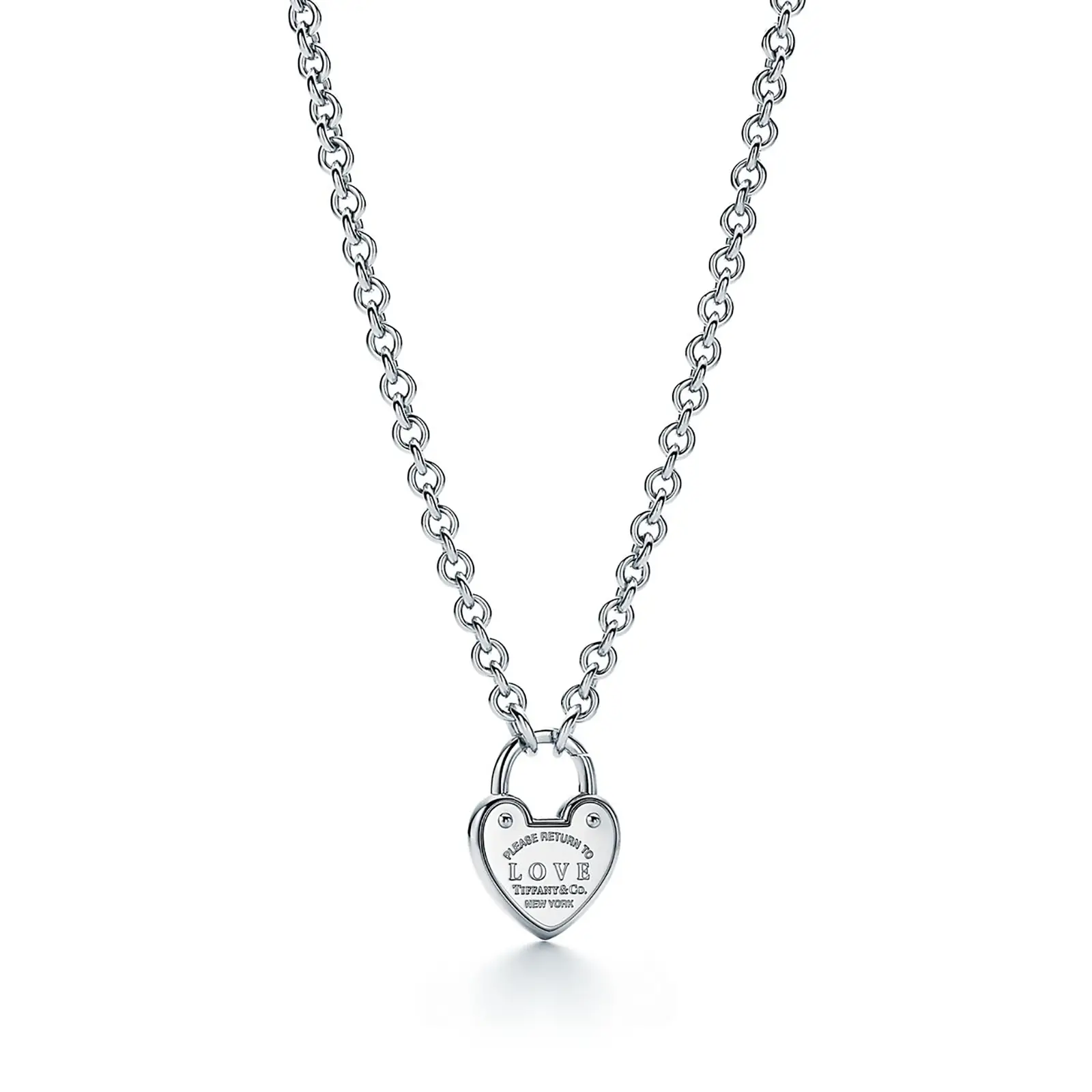 Fake Tiffany Jewelry return to tiffanylove lock necklace 36340282 959768 ED