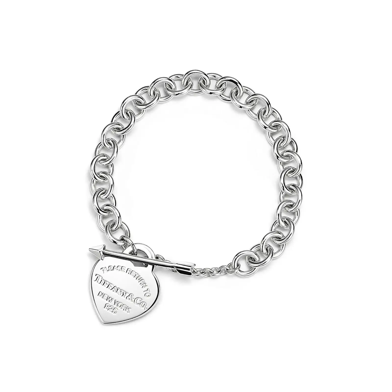 Fake Tiffany Jewelry return to tiffanylovestruck heart tag bracelet 70878259 1045541 ED M
