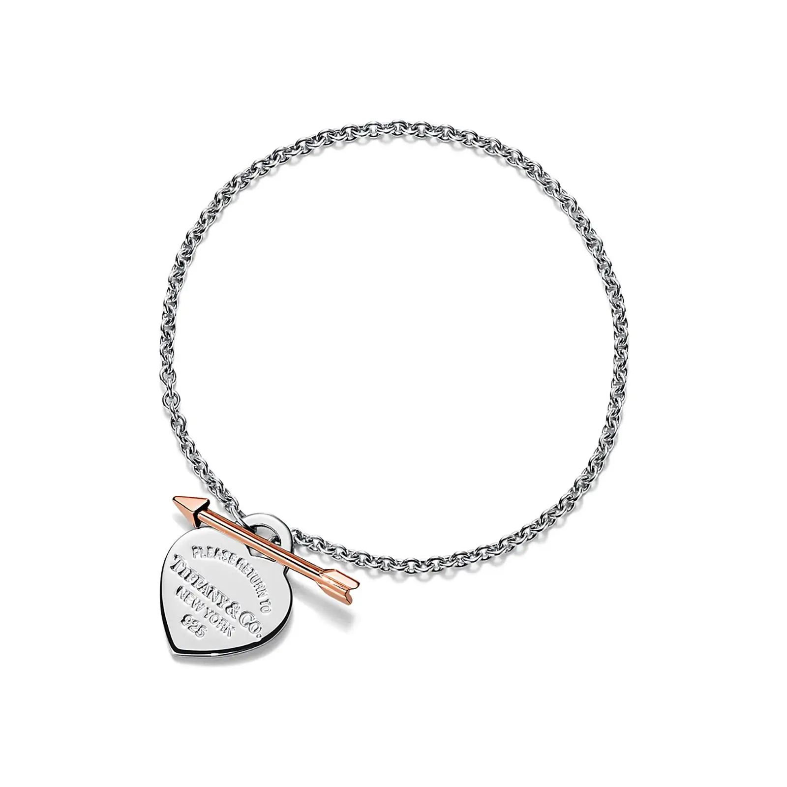 Fake Tiffany Jewelry return to tiffanylovestruck heart tag bracelet 70878348 1052344 ED M
