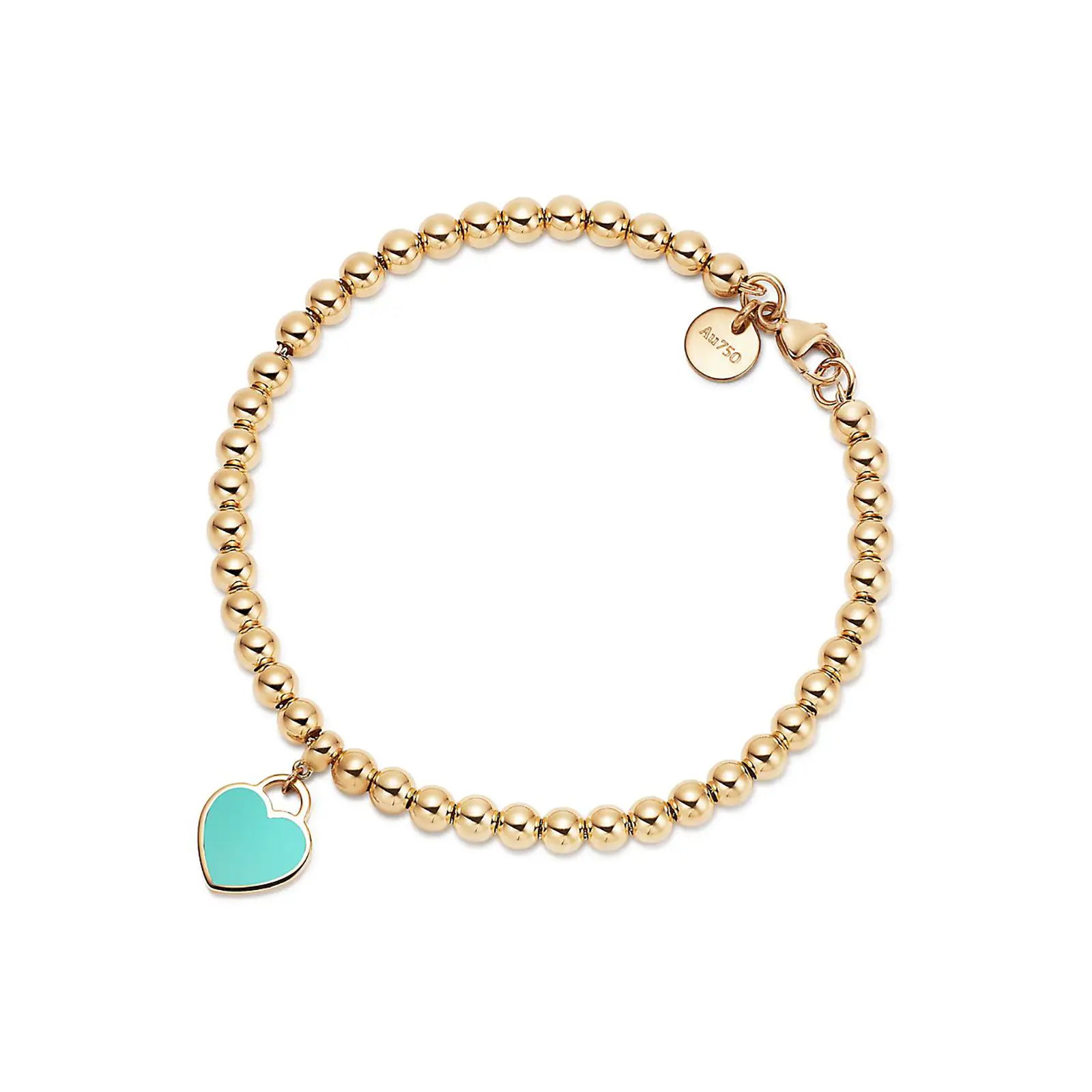 Fake Tiffany Jewelry return to tiffanymini heart tag bead bracelet 67801121 1011860 ED M
