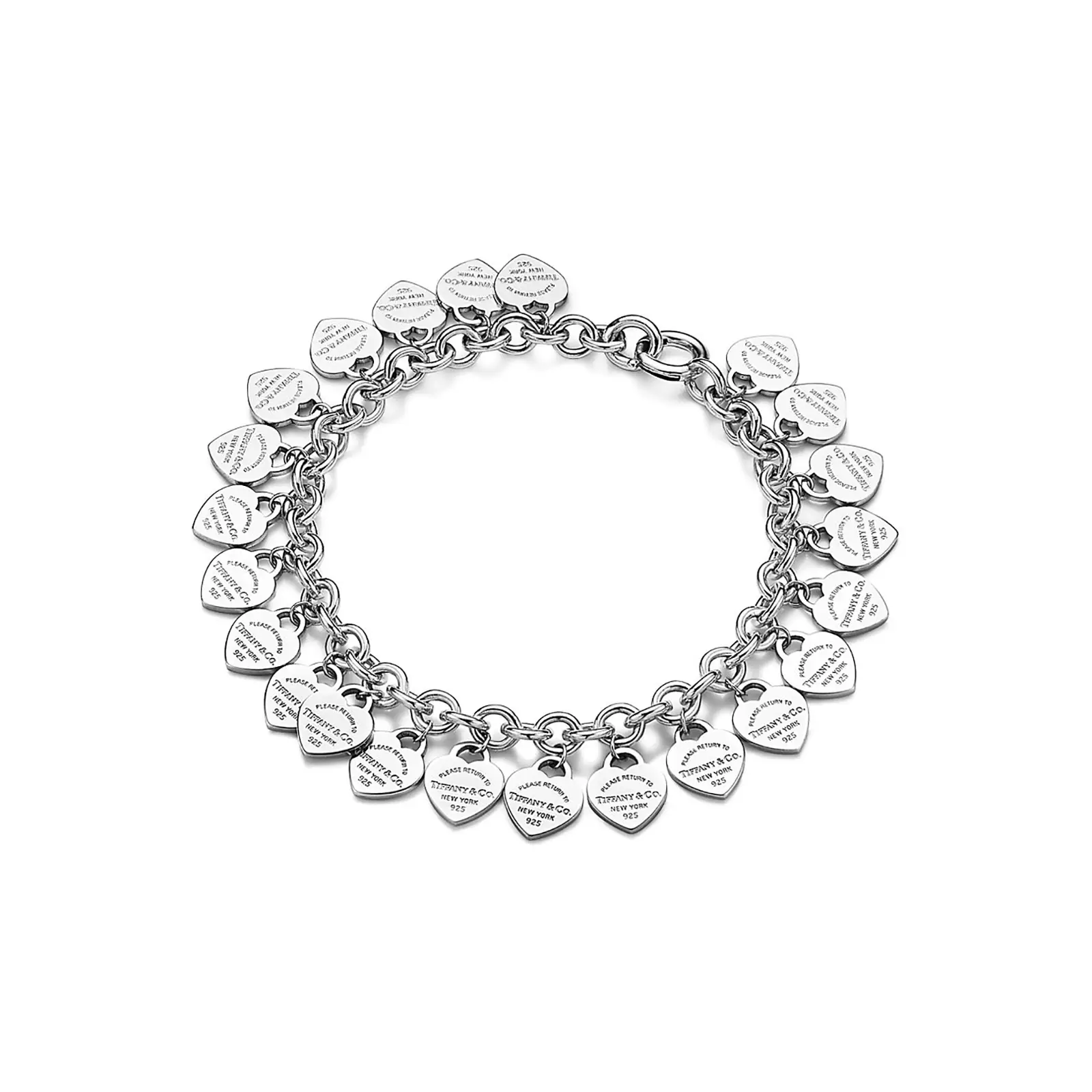 Fake Tiffany Jewelry return to tiffanymulti heart tag bracelet 35236147 1029163 ED M