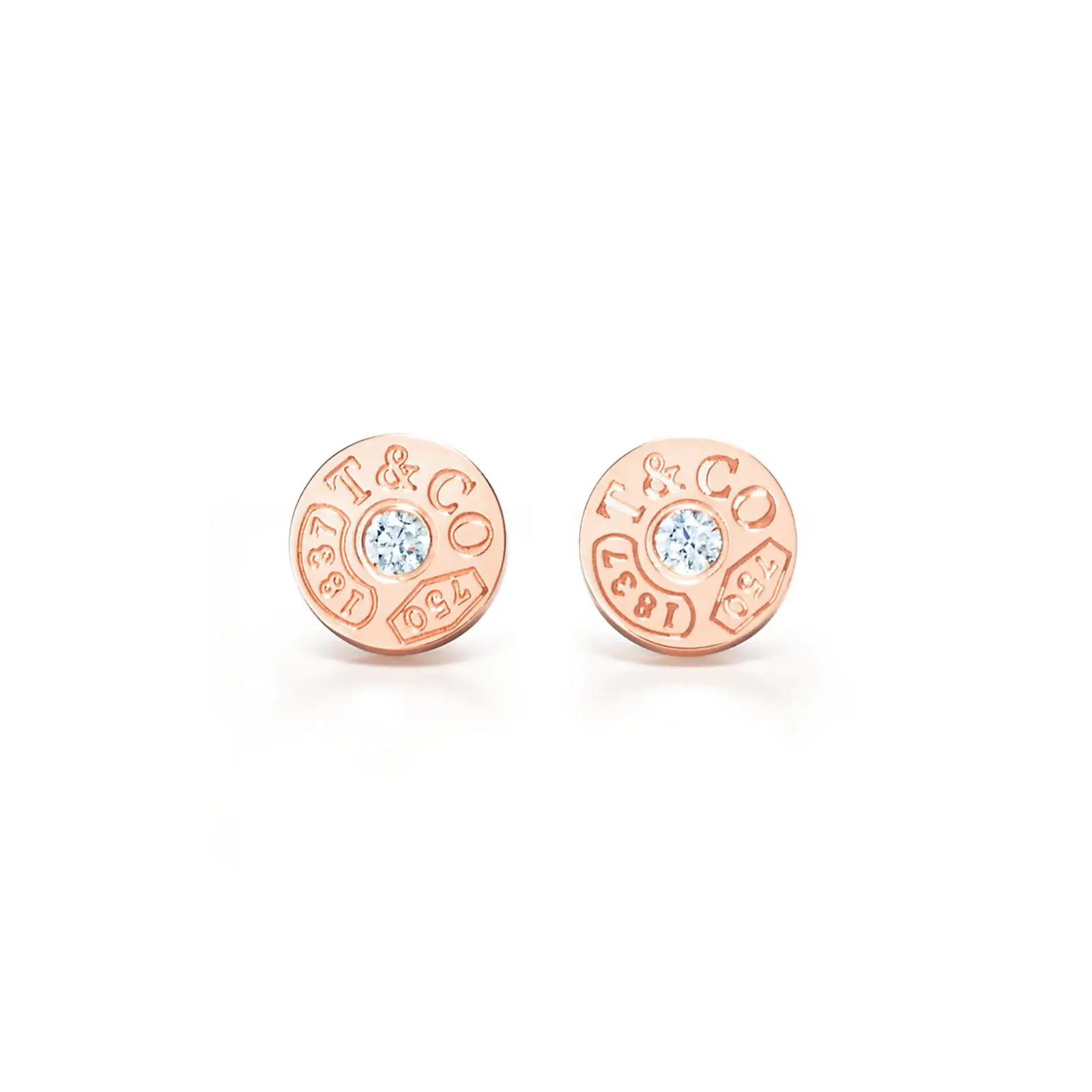 Fake Tiffany Jewelry tiffany 1837circle earrings 33285671 938835 ED
