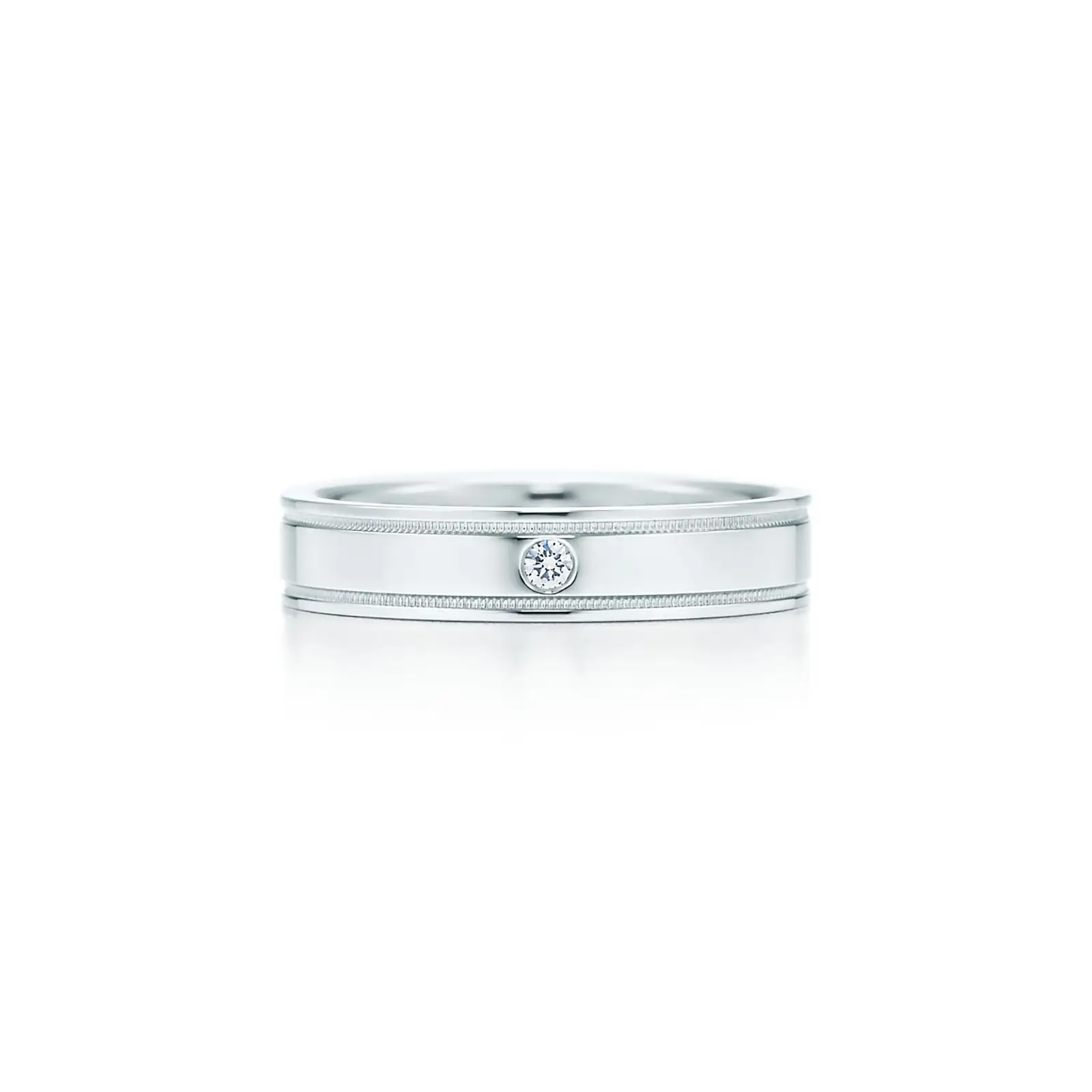Fake Tiffany Jewelry tiffany togetherdouble milgrain band ring 27897649 920723 ED M