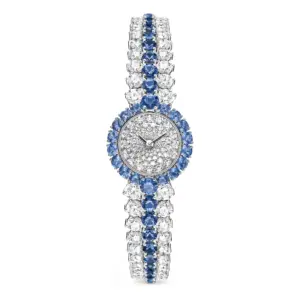 Fake Van Cleef Dupe A Cheval Replica Watch Platinum VCARPBMD00