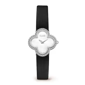Fake Van Cleef Dupe Alhambra Replica Watch Small Model VCARD21600