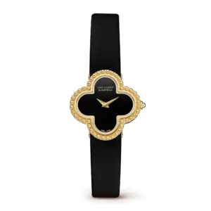 Fake Van Cleef Dupe Alhambra Replica Watch Small Model VCARD21900