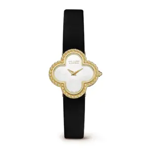 Fake Van Cleef Dupe Alhambra Replica Watch Small Model VCARD22000
