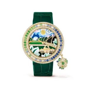 Fake Van Cleef Dupe Charms Romance Parisienne Promenade Replica VCARO8WR00