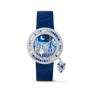 Fake Van Cleef Dupe Charms Romance Parisienne Retrouvailles Replica VCARO8WQ00