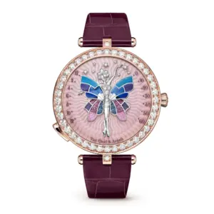 Fake Van Cleef Dupe Lady Arpels Ballerine Enchantee Or VCARPBER00