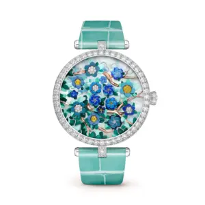 Fake Van Cleef Dupe Lady Arpels Heures Florales Replica VCARPBJL00