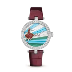 Fake Van Cleef Dupe Lady Danse Replica Watch 18K VCARO8Z200