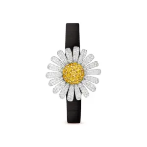 Fake Van Cleef Dupe Marguerite Secrete Replica Watch 18K VCARO8SP00