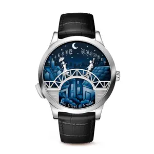 Fake Van Cleef Dupe Midnight Pont Des Amoureux Replica VCARO90000