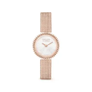 Fake Van Cleef Dupe Perlee Replica Watch 23mm 18K VCARPBMO00