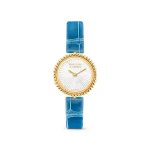 Fake Van Cleef Dupe Perlee Replica Watch 23mm 18K VCARPBNZ00