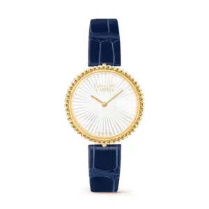 Fake Van Cleef Dupe Perlee Replica Watch 30mm 18K VCARPER100