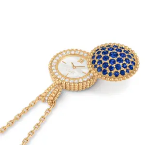 Fake Van Cleef Dupe Perlee Secret Pendant Replica Watch VCARPBMV00