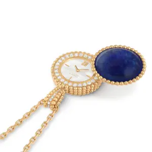 Fake Van Cleef Dupe Perlee Secret Pendant Replica Watch VCARPBN000