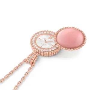 Fake Van Cleef Dupe Perlee Secret Pendant Replica Watch VCARPBN100