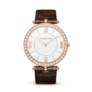 Fake Van Cleef Dupe Pierre Arpels Replica Watch 38mm VCARO3GL00