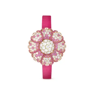 Fake Van Cleef Dupe Primerose Secrete Replica Watch 18K VCARO8SQ00