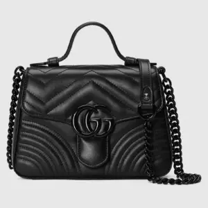 Replica Designer Bag GUCCI GG Marmont Mini Top Handle Bag