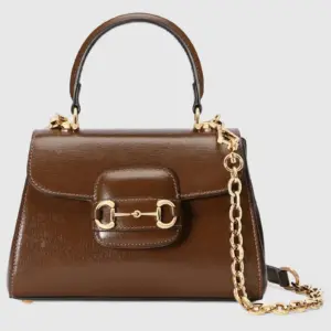 Replica Designer Bag GUCCI Horsebit 1955 Mini Top Handle Bag