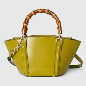 Replica Designer Bag GUCCI Mini Bamboo Top Handle Tote Bag