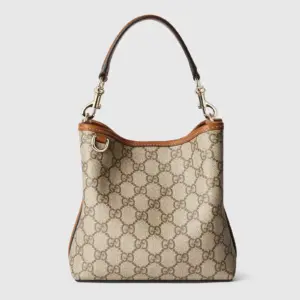 Replica Designer Bag GUCCI GG Emblem Mini Bucket Bag